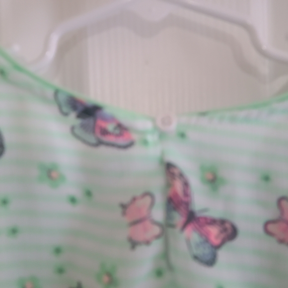 Wonder Nation Green and White Dress - Picture 4 of 6